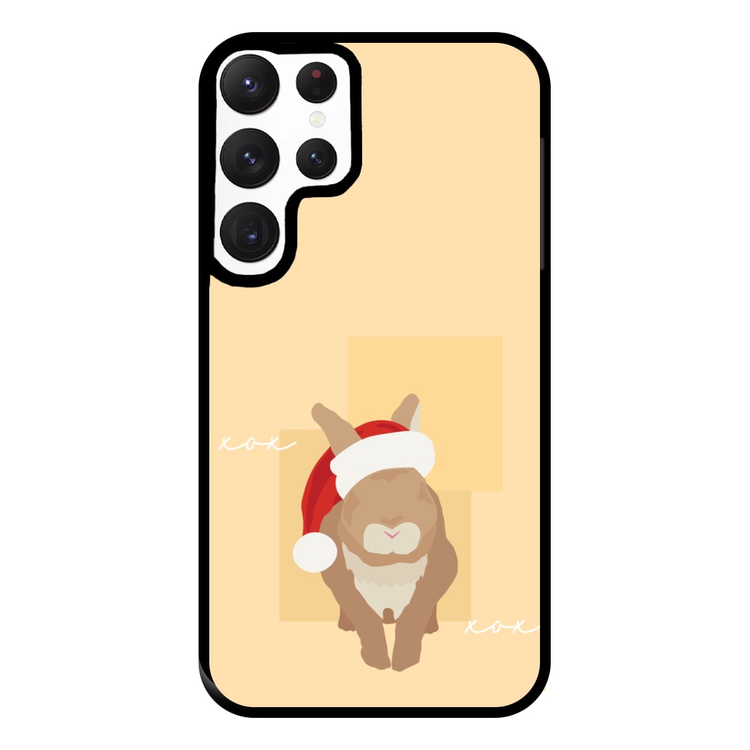 Rabbit Christmas Ears Phone Case for Galaxy S22 Ultra