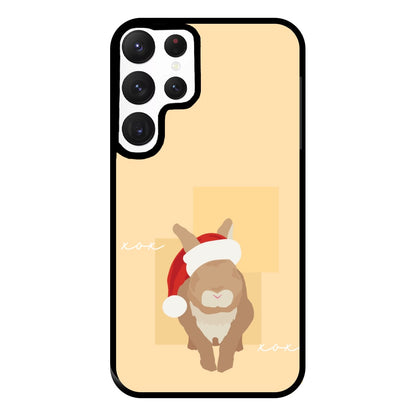 Rabbit Christmas Ears Phone Case for Galaxy S22 Ultra