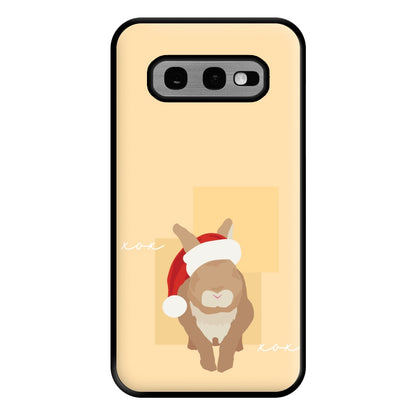 Rabbit Christmas Ears Phone Case for Galaxy S10e