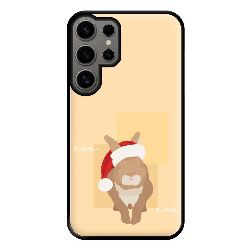 Rabbit Christmas Ears Phone Case for Galaxy S24 Ultra