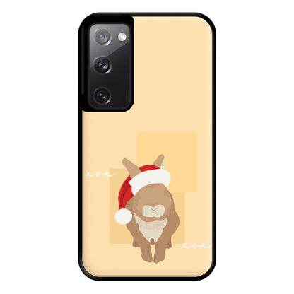 Rabbit Christmas Ears Phone Case for Galaxy S20FE