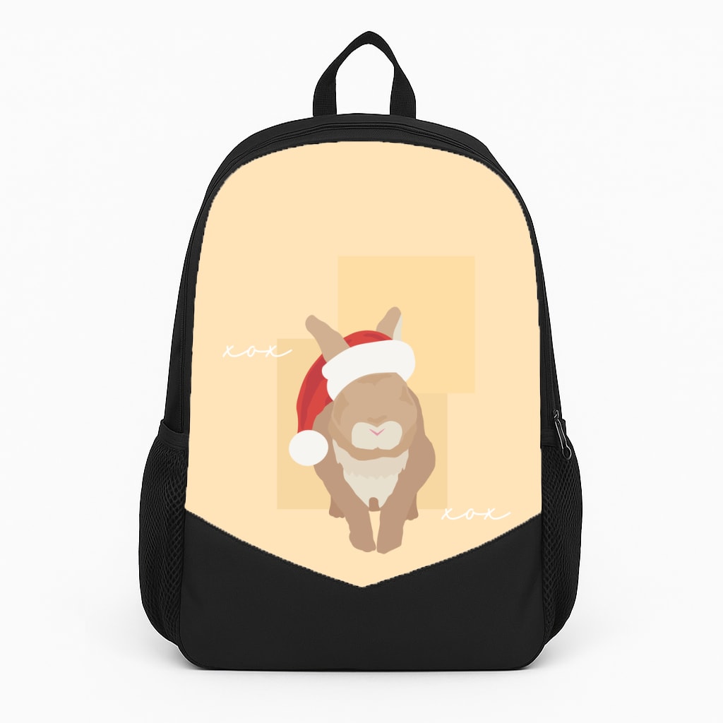 Rabbit Christmas Ears Backpack