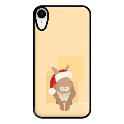 Rabbit Christmas Ears Phone Case for iPhone XR