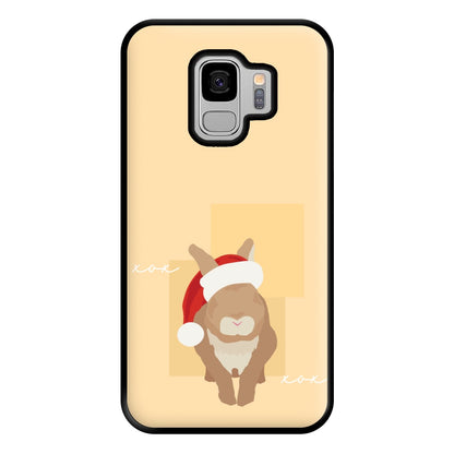 Rabbit Christmas Ears Phone Case for Galaxy S9 Plus