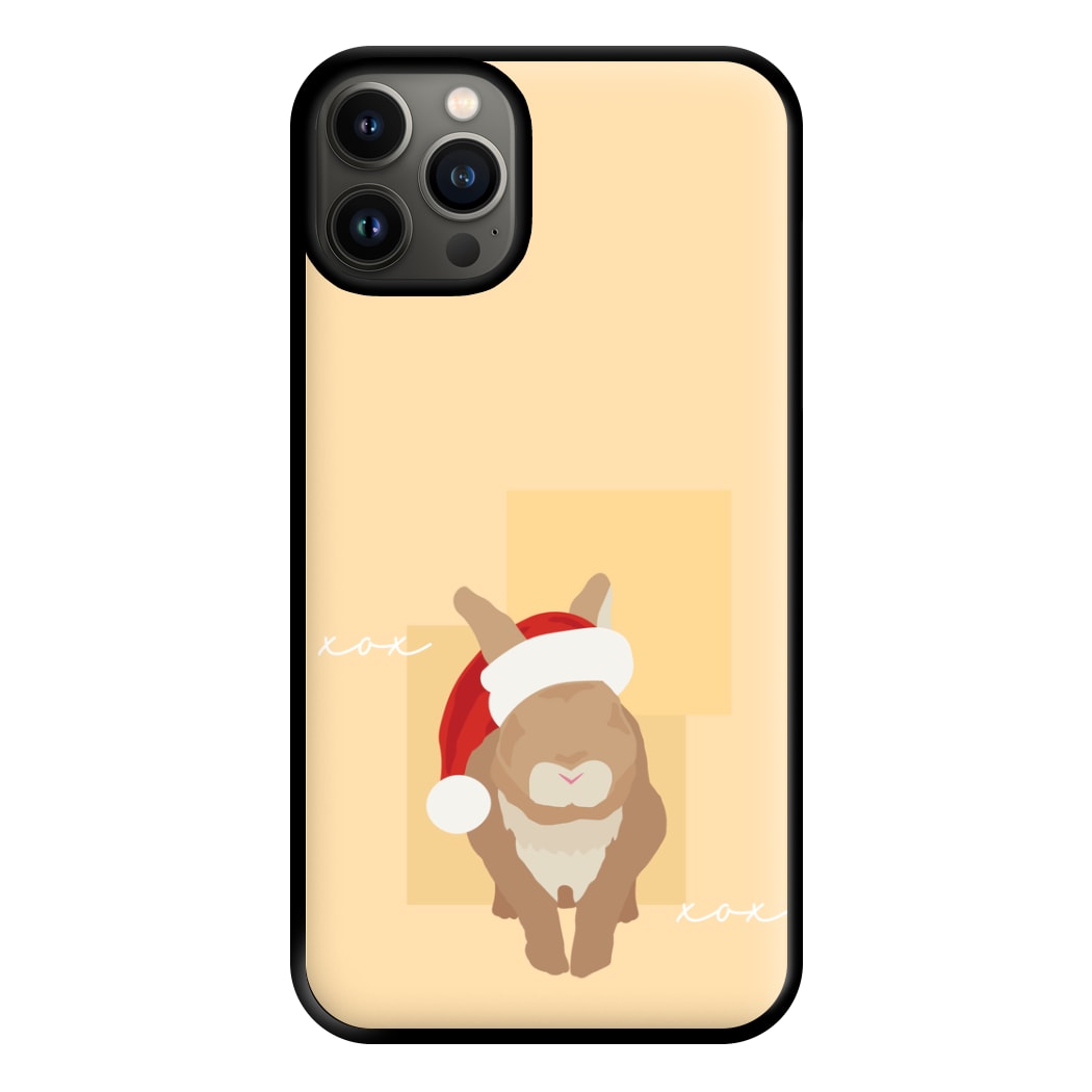 Rabbit Christmas Ears Phone Case for iPhone 13