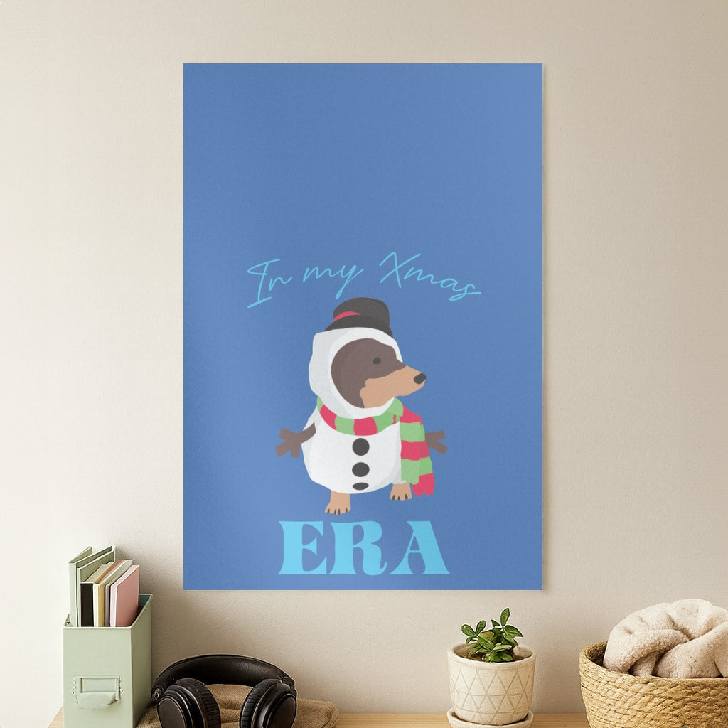 It's My Xmas Era Dog Poster
