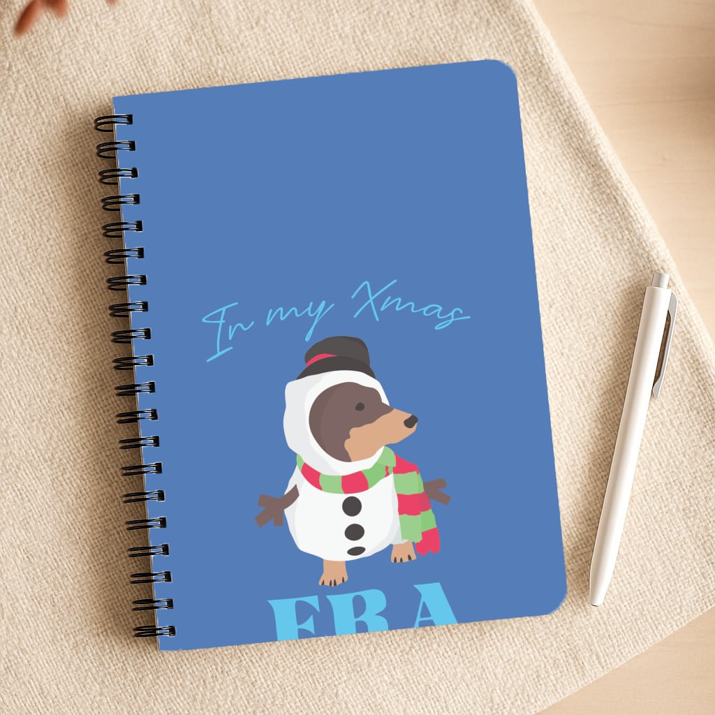 It's My Xmas Era Dog Notepad