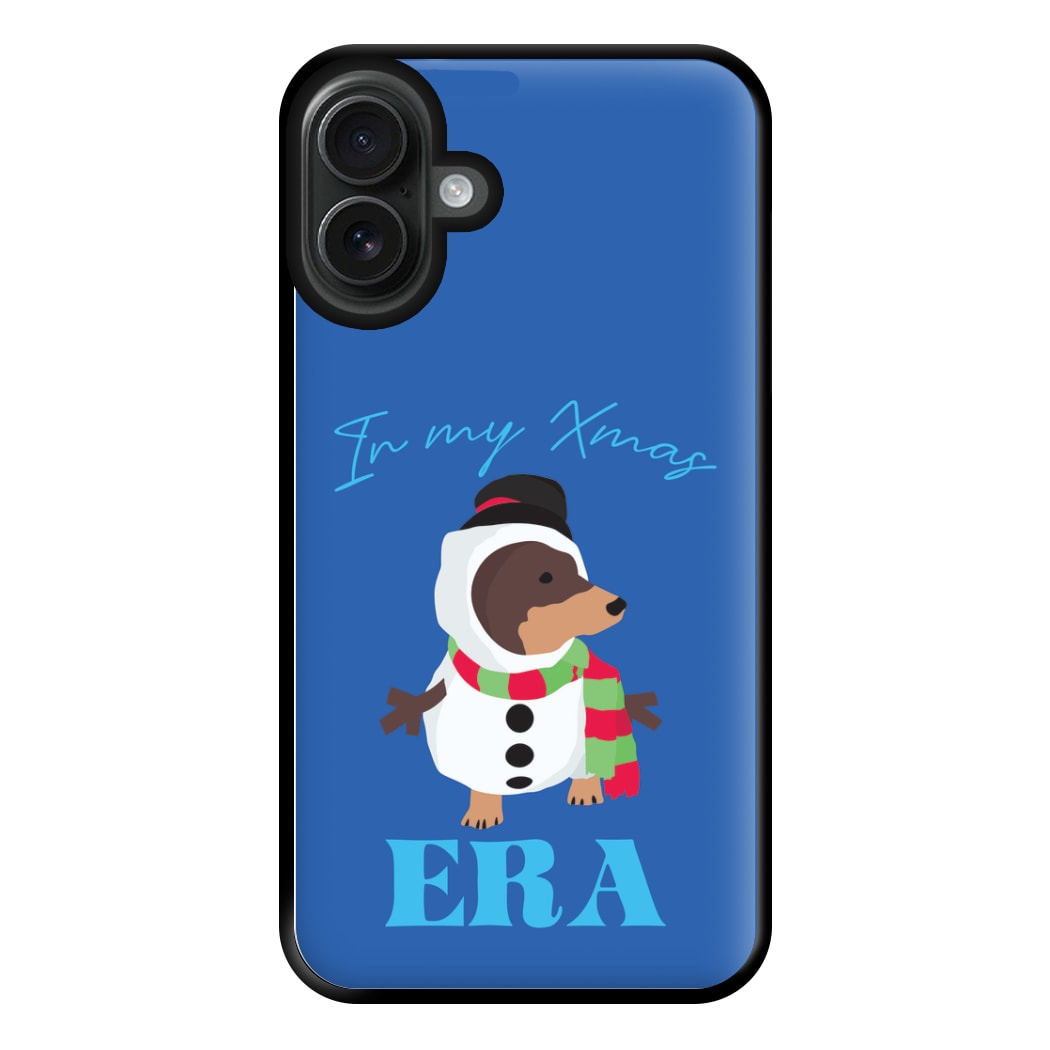 It's My Xmas Era Dog Phone Case for iPhone 16 Plus