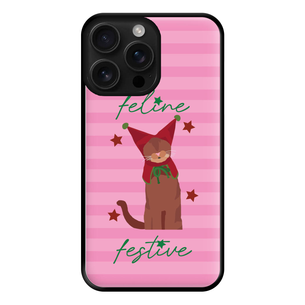 Feline Festive  Phone Case for iPhone 16 Pro Max