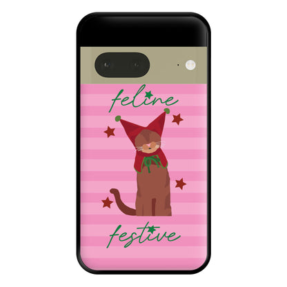 Feline Festive  Phone Case for Google Pixel 7a