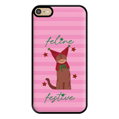 Feline Festive  Phone Case for iPhone 6 Plus / 7 Plus / 8 Plus