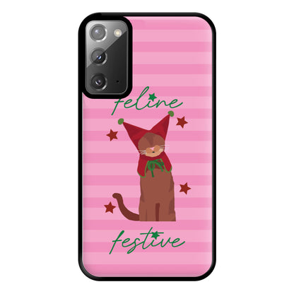 Feline Festive  Phone Case for Galaxy Note 20 Ultra