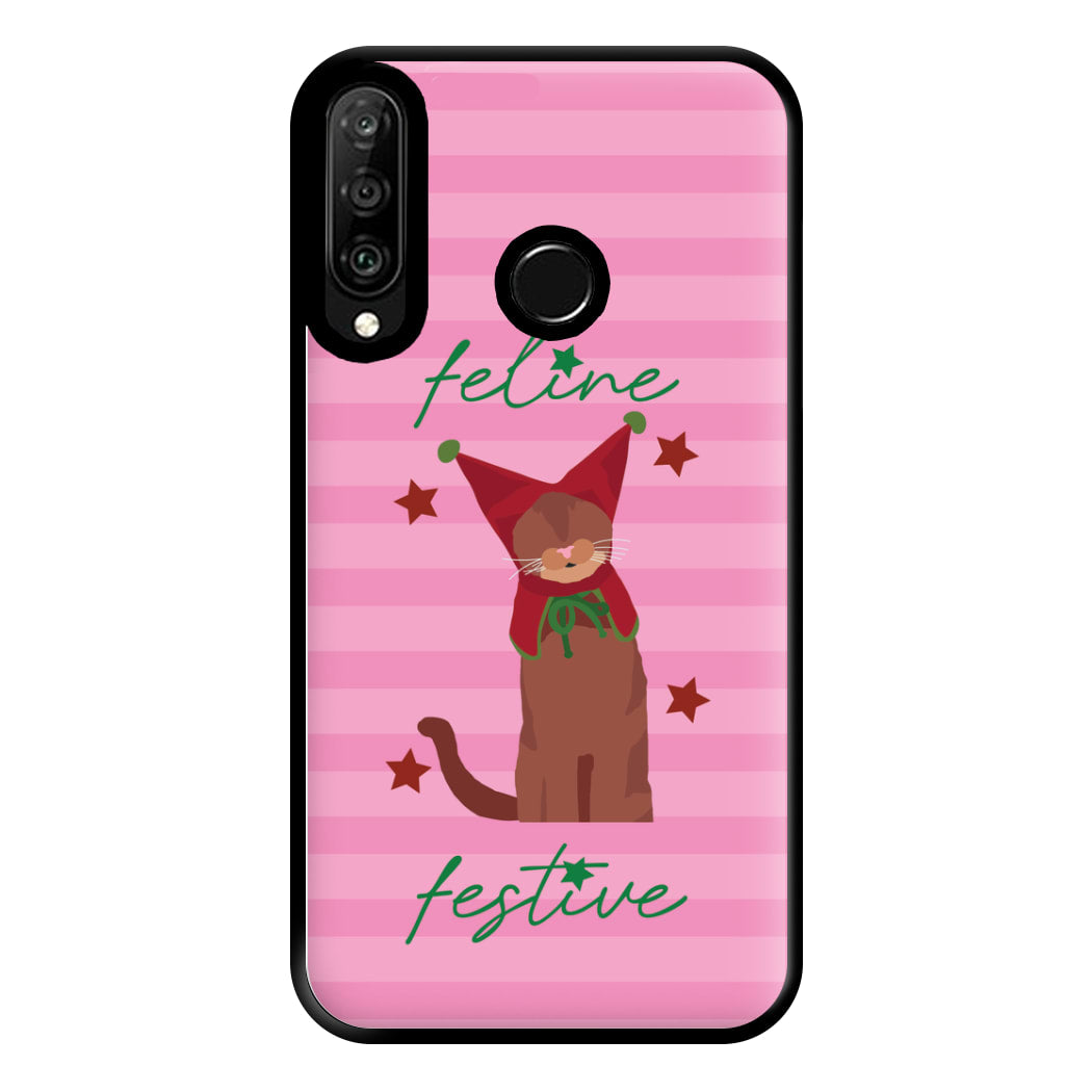 Feline Festive  Phone Case for Huawei P30 Lite