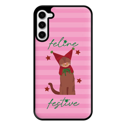 Feline Festive  Phone Case for Galaxy S23 Plus