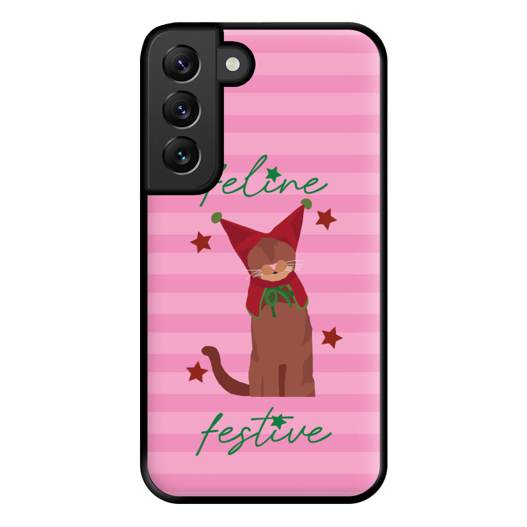 Feline Festive  Phone Case for Galaxy S22 Plus