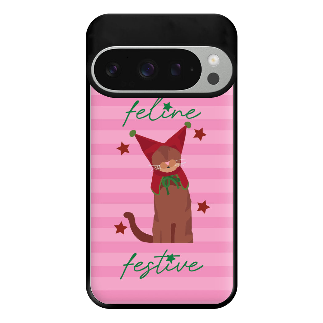 Feline Festive  Phone Case for Google Pixel 9 Pro XL