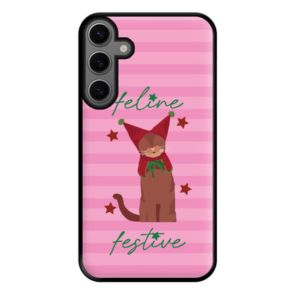 Feline Festive  Phone Case for Galaxy S23FE