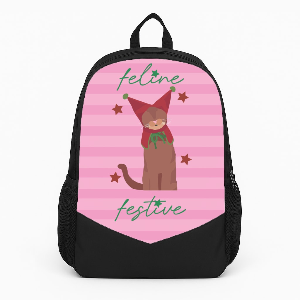 Feline Festive  Backpack