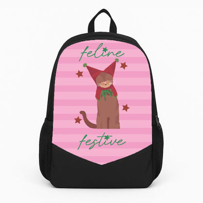 Feline Festive  Backpack