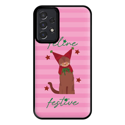 Feline Festive  Phone Case for Galaxy A52 / A52s