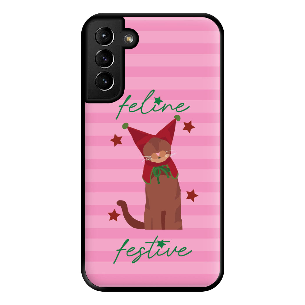 Feline Festive  Phone Case for Galaxy S21 Plus