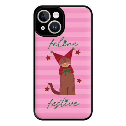 Feline Festive  Phone Case for iPhone 14