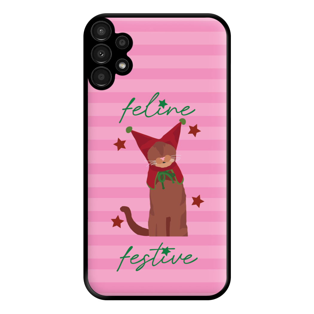 Feline Festive  Phone Case for Galaxy A13