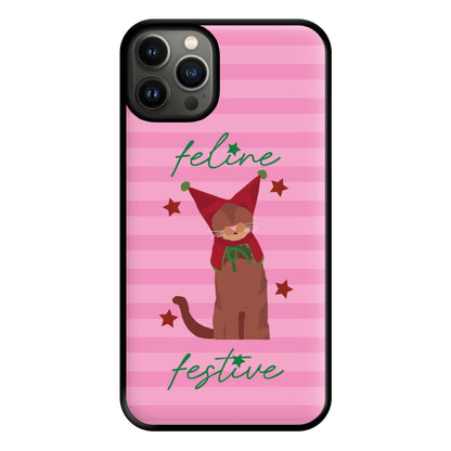 Feline Festive  Phone Case for iPhone 13