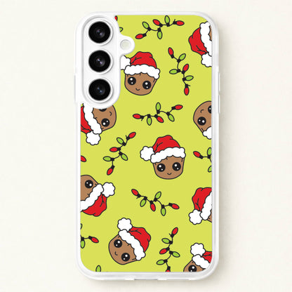 Christmas Tree Hero Pattern Phone Case for Galaxy S26