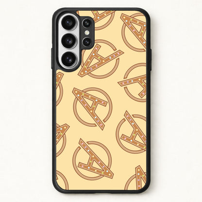 Superhero Team Gingerbread Pattern Phone Case for Galaxy S26 Ultra