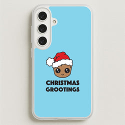 Christmas Grootings Phone Case for Galaxy S25FE