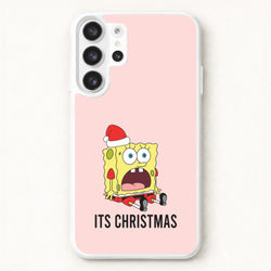 It's Christmas Cartoon Sponge Phone Case for Galaxy S26 Ultra
