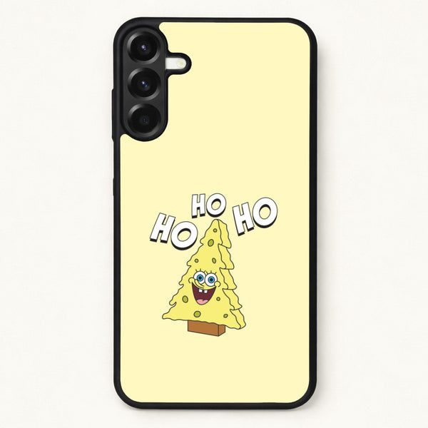 Christmas Tree Cartoon Sponge Phone Case for Galaxy A57