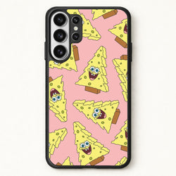 Christmas Tree Cartoon Sponge Pattern Phone Case for Galaxy S26 Ultra