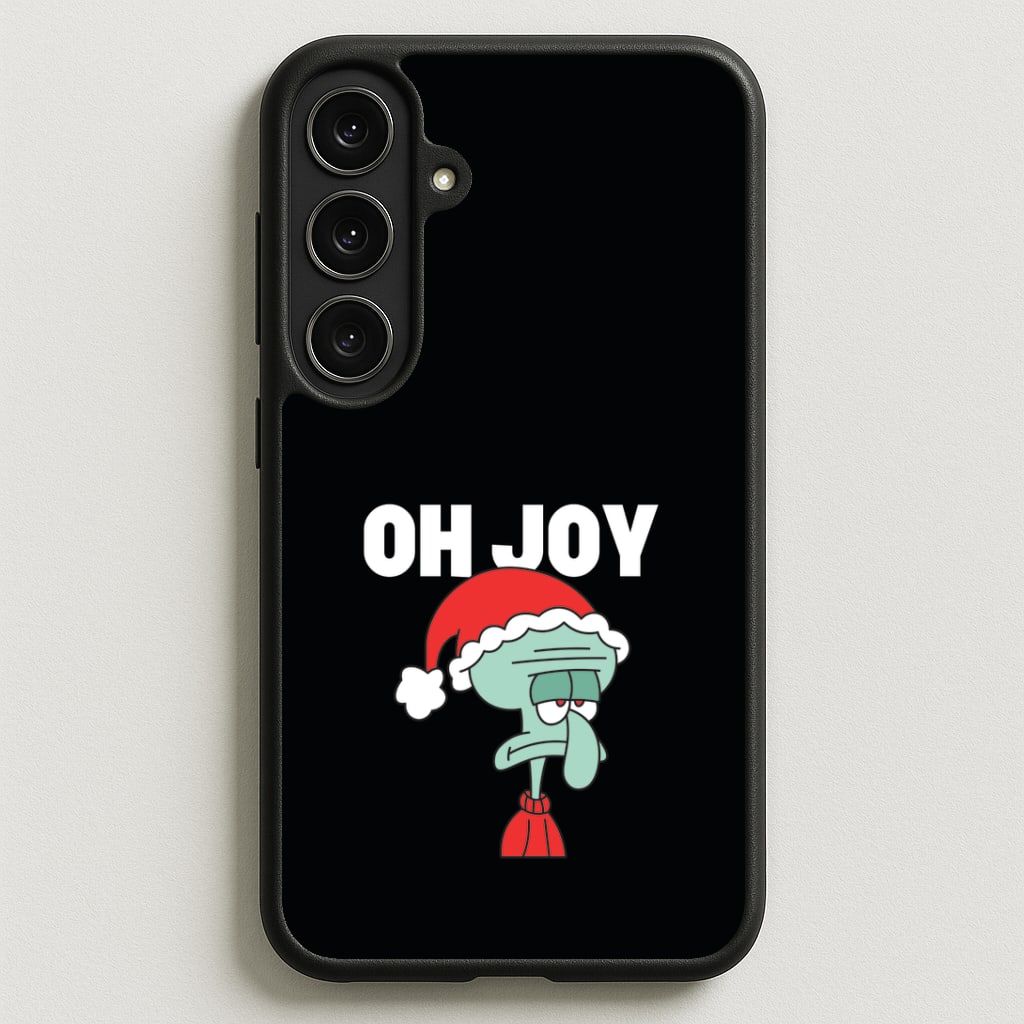 Oh Joy Cartoon Squid Phone Case for Galaxy S25FE