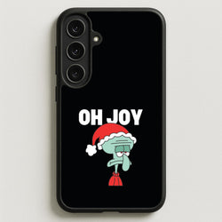 Oh Joy Cartoon Squid Phone Case for Galaxy S25FE