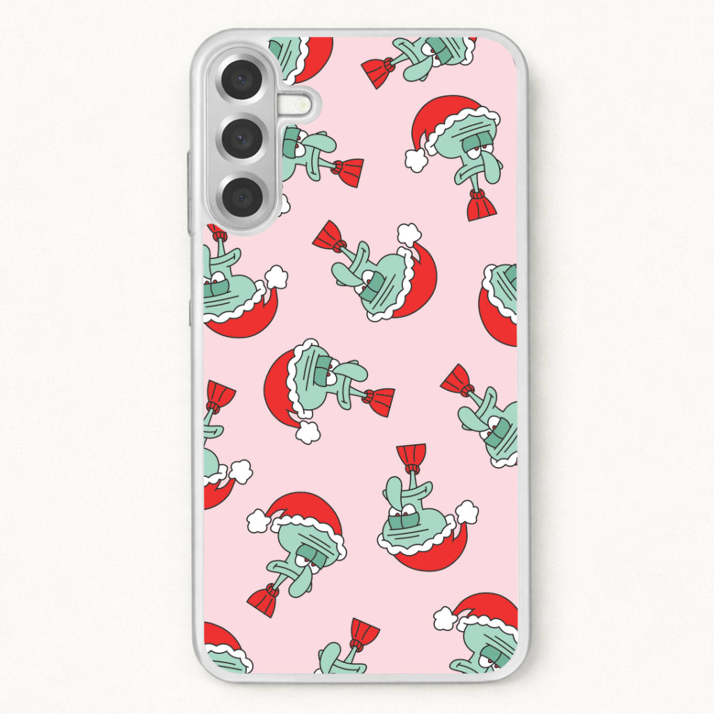 Oh Joy Cartoon Squid Pattern Phone Case for Galaxy A17