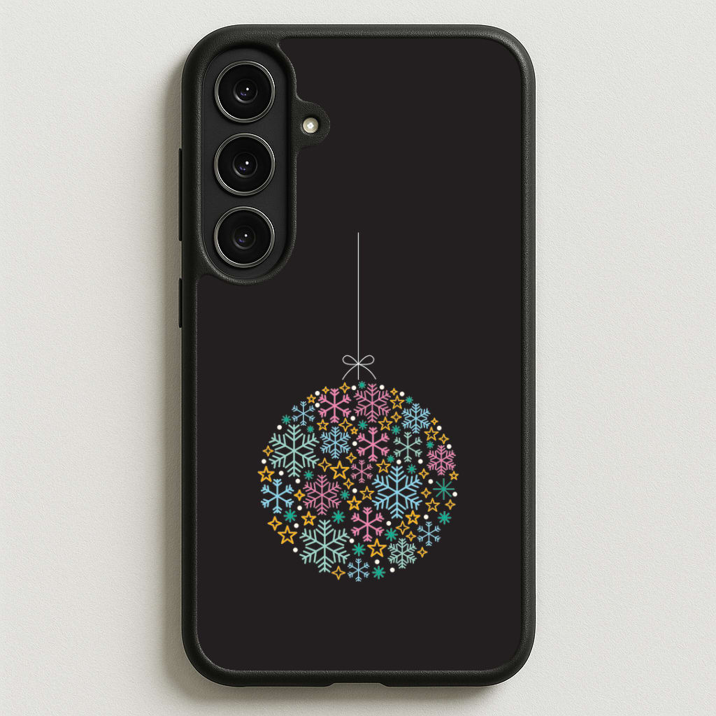Geometric Bauble Phone Case for Galaxy S25FE