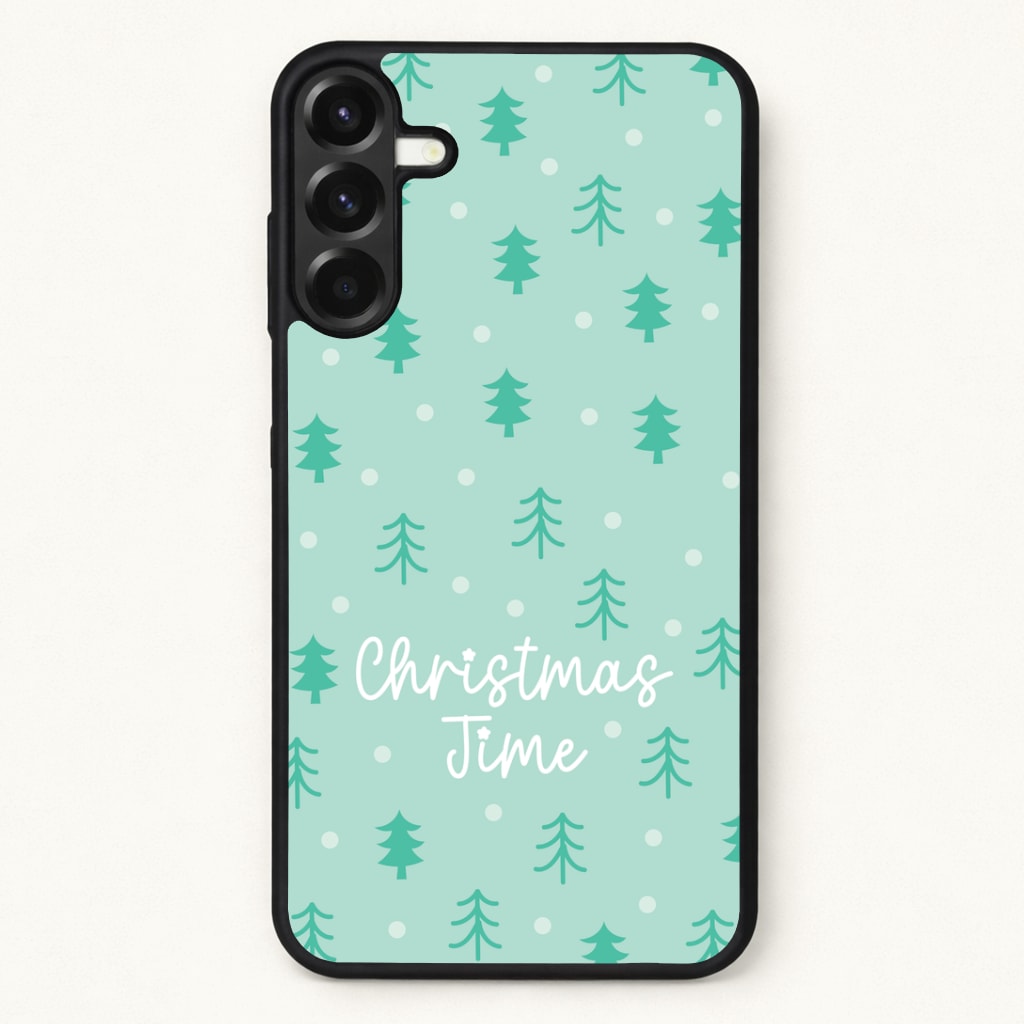 Cute Xmas Trees Pattern Phone Case for Galaxy A17