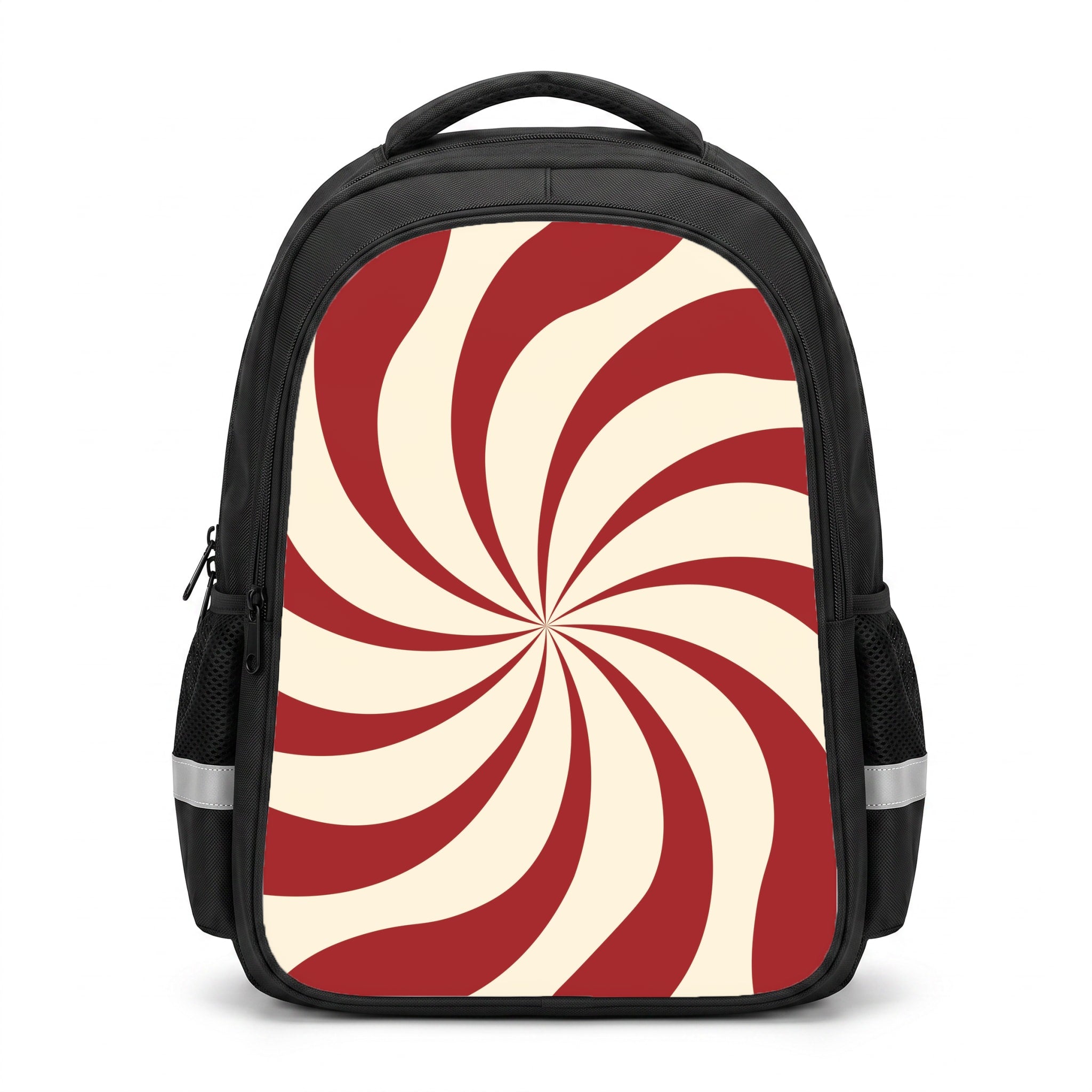 Peppermint Swirl Pattern Backpack