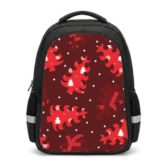Wrapping Paper Christmas Tree Pattern Backpack