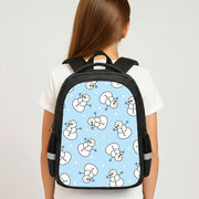 Cartoon Snowmen Pattern Backpack 4