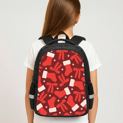 Stockings And Bows Pattern Backpack