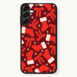 Stockings And Bows Pattern Phone Case for Galaxy A17