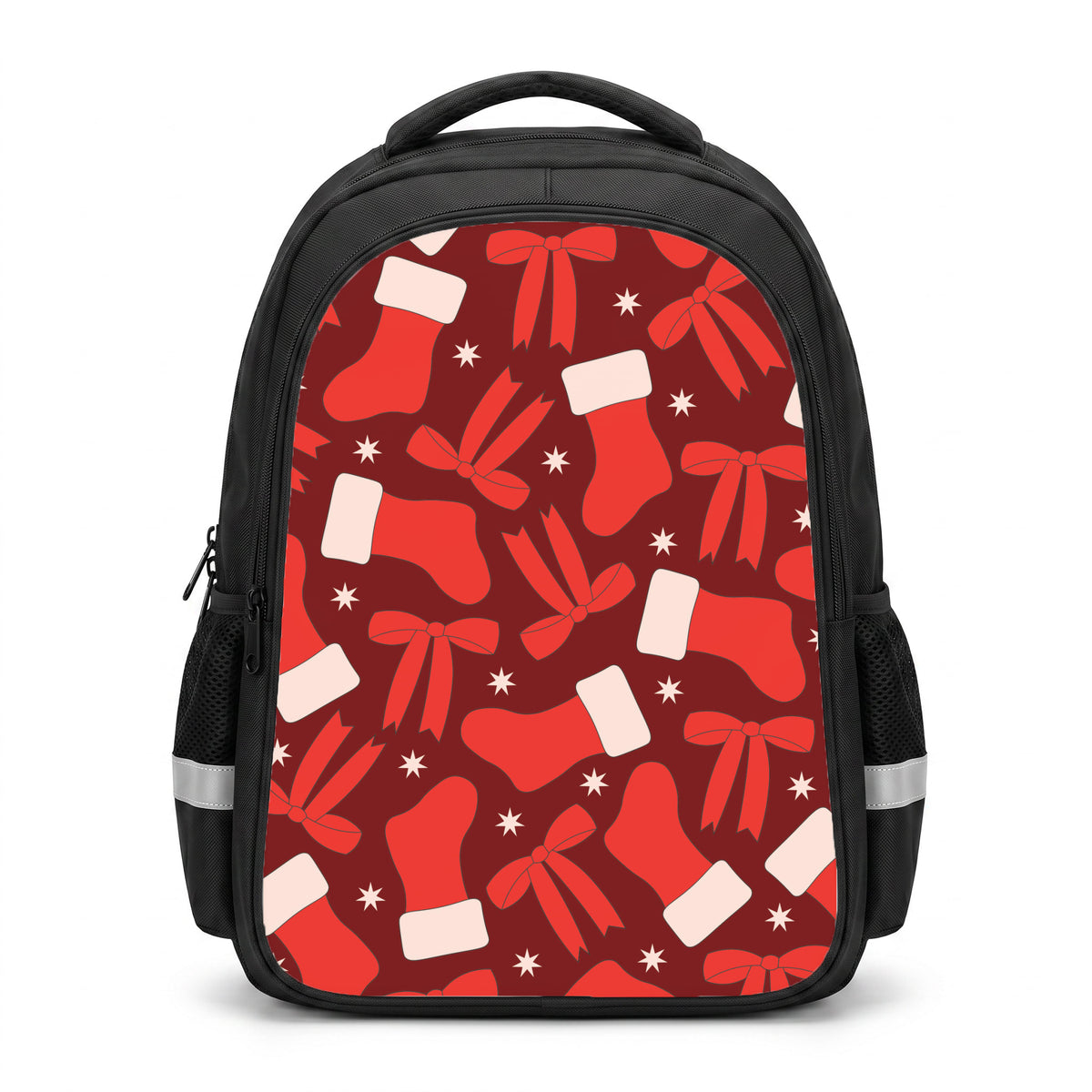 Stockings And Bows Pattern Backpack