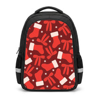 Stockings And Bows Pattern Backpack