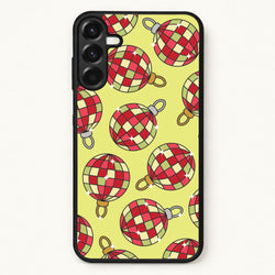 Disco Baubles Pattern Phone Case for Galaxy A17