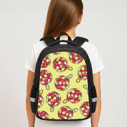 Disco Baubles Pattern Backpack