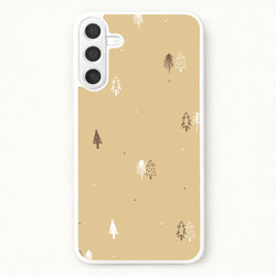 Minimal Christmas Trees Pattern Phone Case for Galaxy A37