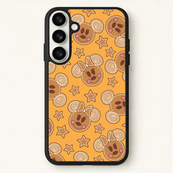 Cartoon Mouse Gingerbread Pattern Phone Case for Galaxy S26 Plus